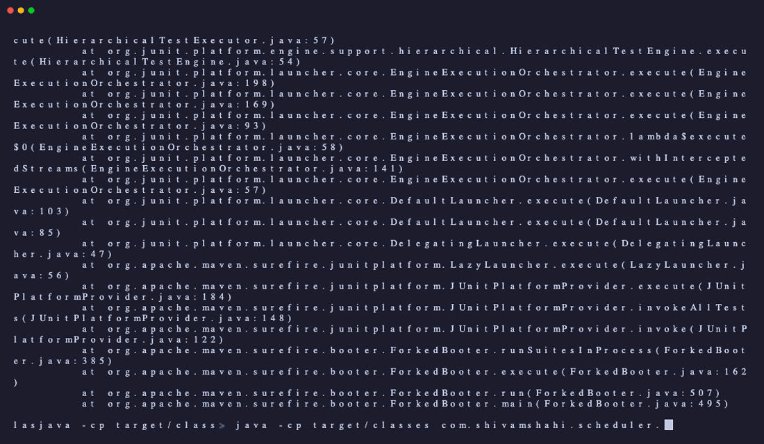 Concurrent Task Scheduling Engine